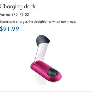 Pink Charging Dock for Dyson Corrale(no cord just stand)